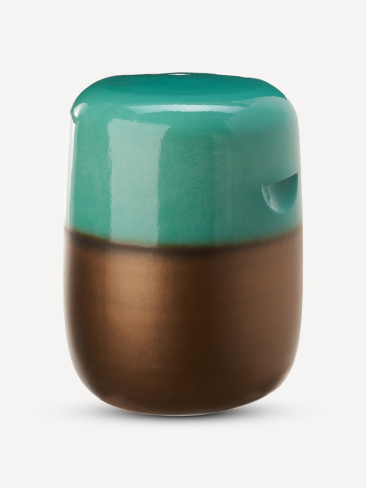Pols Potten - Graduated blue ceramic stool, Pill | MBS Design