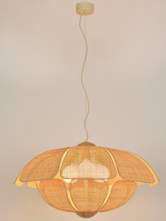 market-set-suspension-en-metal-et-cannage-coquillage-d-70