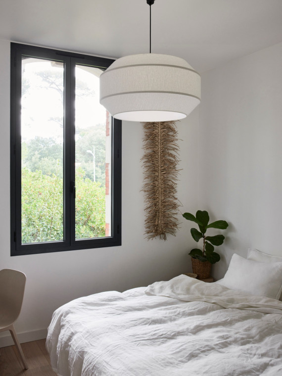market-set-bouclette-fabric-haning-lamp-cosiness