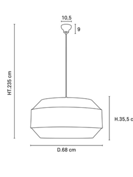 market-set-bouclette-fabric-haning-lamp-cosiness