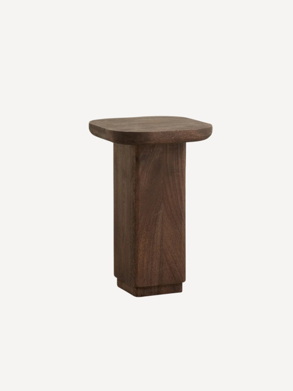 nordal toke table d'appoint bois manguier