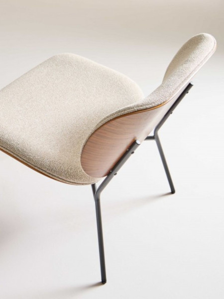 signature armchair serge fabric ecru
