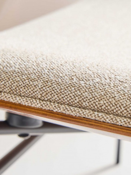 signature armchair serge fabric ecru