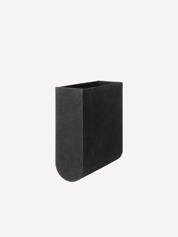 kristina dam boite courbee tissu noir xs