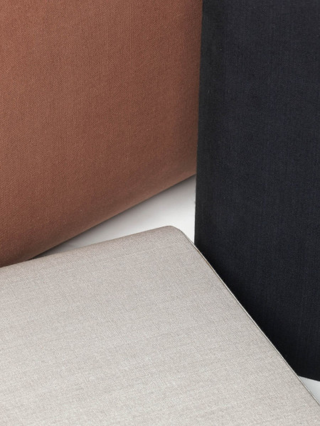 kristina dam boite courbee tissu noir xs