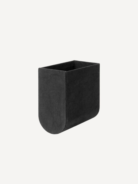 kristina dam boite courbee tissu noir xxs
