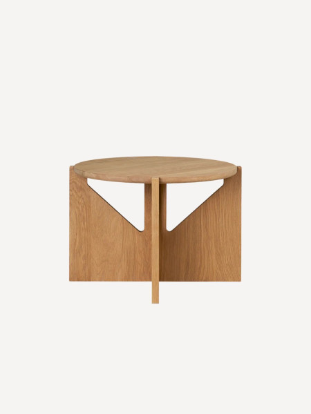 kristina dam single oak coffee table