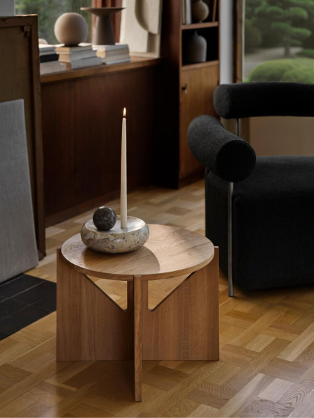 kristina dam single oak coffee table