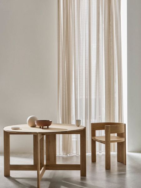 kristina dam single collector dining chair