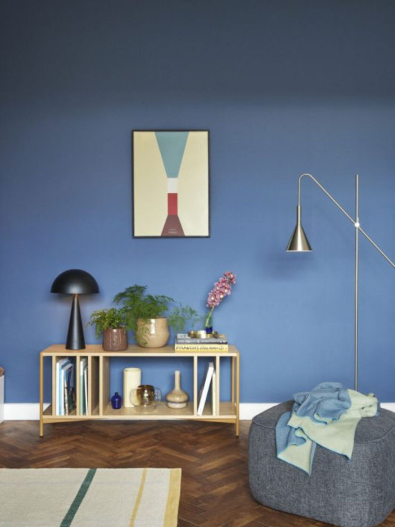 Hubsch Mush Large table lamp in black metal