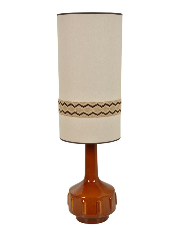 Market set lampe Jimmy céramique brun Rustic Galon XL