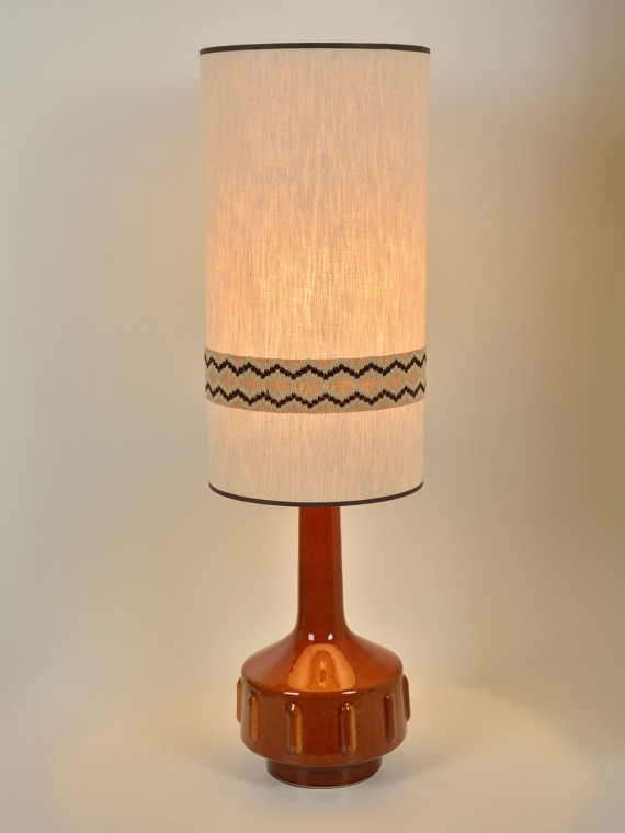 Market set lampe Jimmy céramique brun Rustic Galon XL