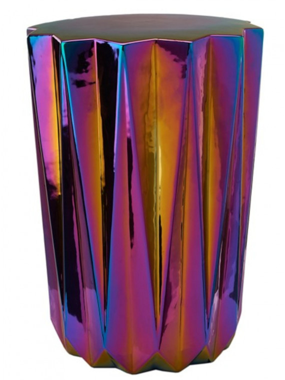 Tabouret en céramique multicolore Antke Pols Potten
