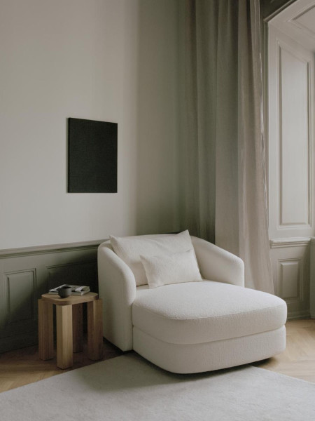 new works fauteuil lounge tissu covent