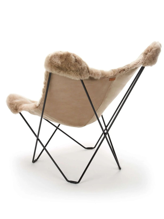 Alpaca chair, Mariposa,