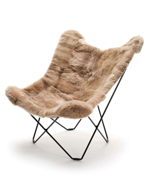 Alpaca chair, Mariposa,