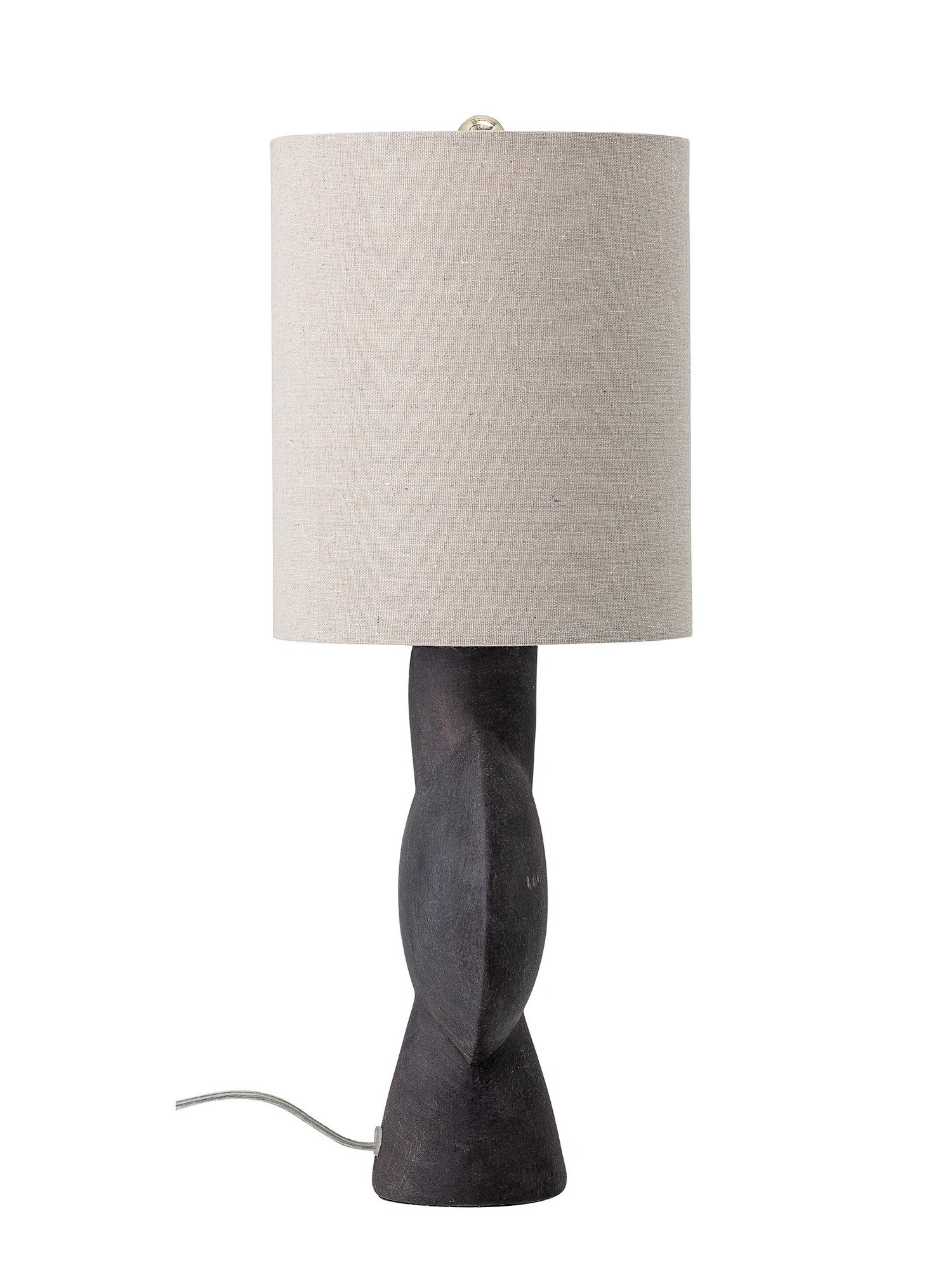 Bloomingville - Brown ceramic table lamp, Hansen