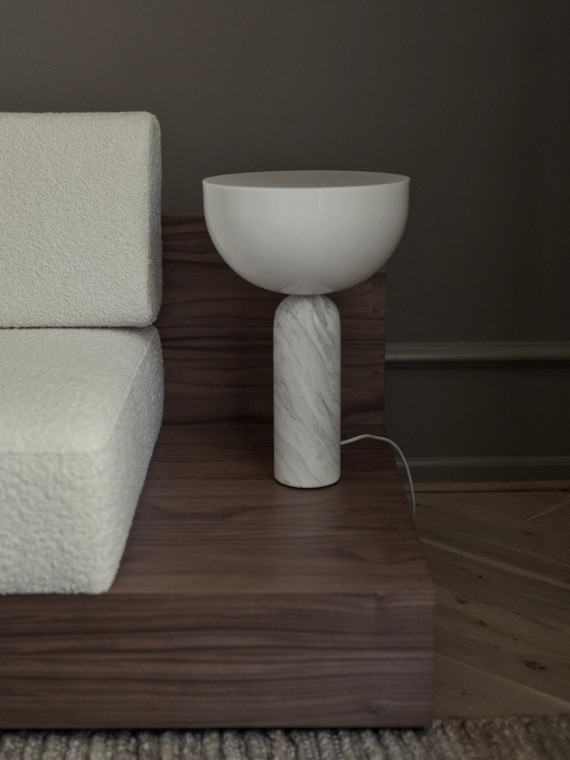 Portable marble table lamp Kizu, New Works | MBS Design