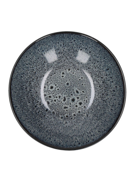 Pomax bol à soupe en grès MIRHA gris foncé Ø18,9cm