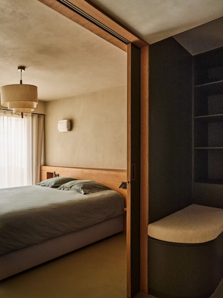 Market Set, Suspension en bois et tissu, Pebble D78 | MBS Design