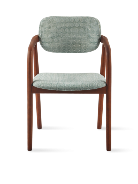 Chaise Henry Squared Vert Clair Pols Potten ambiance