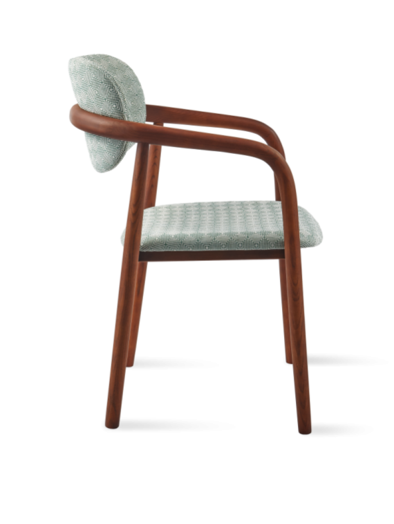 Chaise Henry Squared Vert Clair Pols Potten ambiance