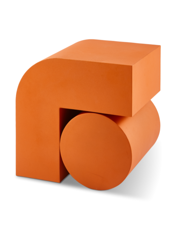 Table d'Appoint Kombo Orange Pols Potten vue principale