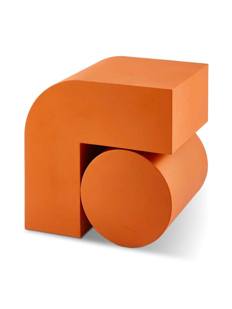 Table d'Appoint Kombo Orange Pols Potten vue principale