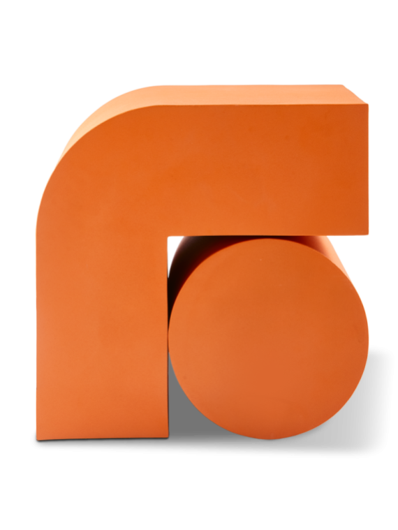 Table d'Appoint Kombo Orange Pols Potten vue principale