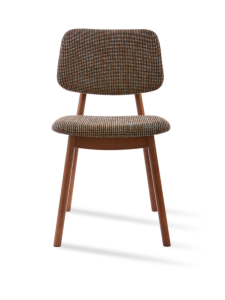  Chaise Speckled Happy Days marron Pols Potten vue de côté