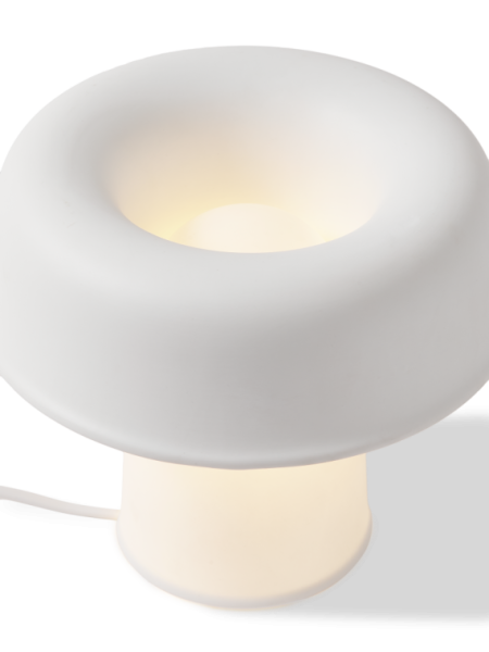  Pols Potten lampe de table en porcelaine Neox blanche · vue de détail
