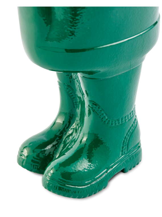 Pols Potten vase arrosoir en aluminium recyclé Walking Watering Object · vue de face