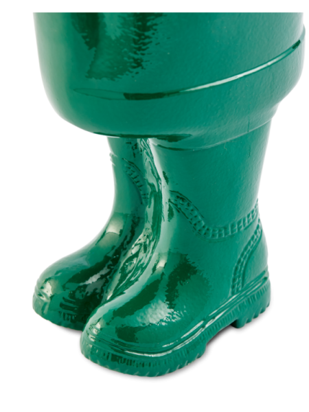Pols Potten recycled aluminium watering vase Walking Watering Object · detail view
