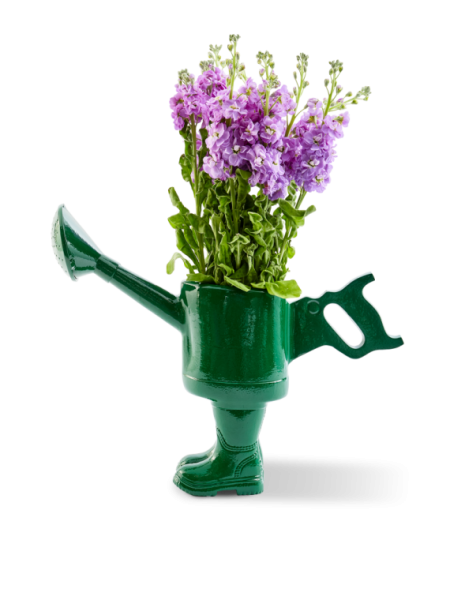 Pols Potten recycled aluminium watering vase Walking Watering Object · in setting