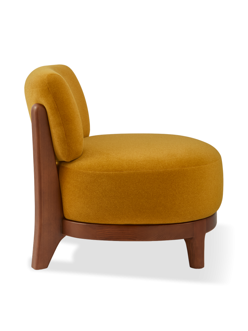Pols Potten Fizz Soft armchair rear view