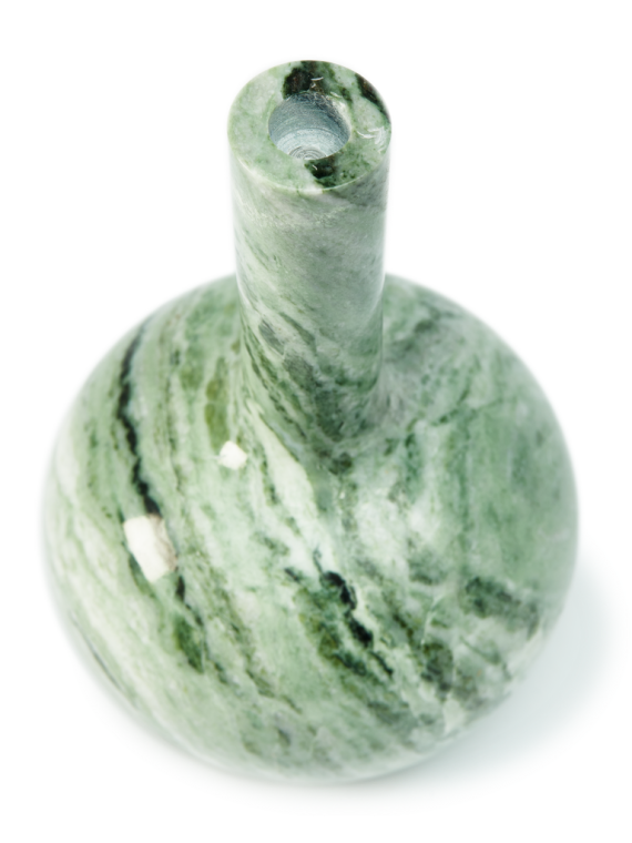 Pols Potten bougeoir Heritage Bell vert foncé · vue de face
