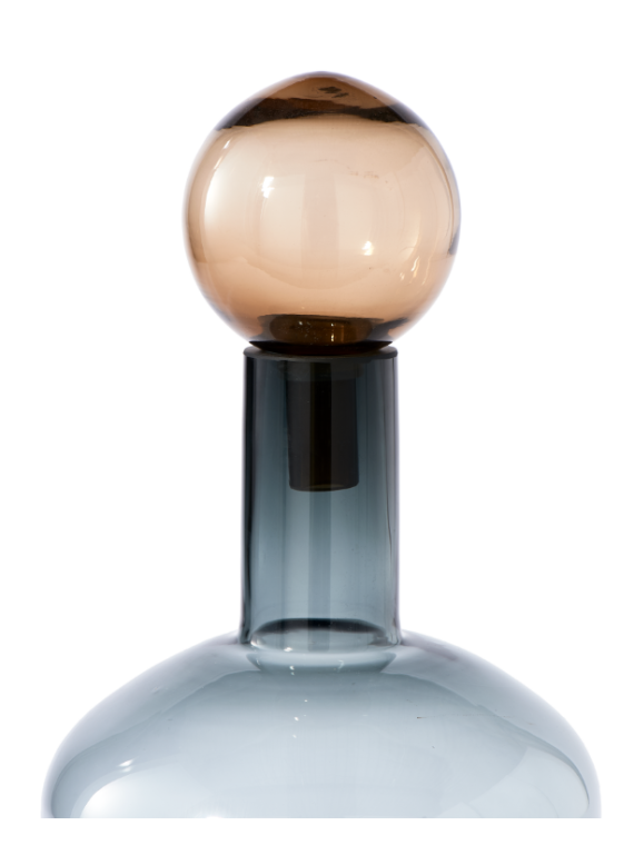 Pols Potten ensemble Bubbles & Bottles Chic Mix XXL cognac · vue de face