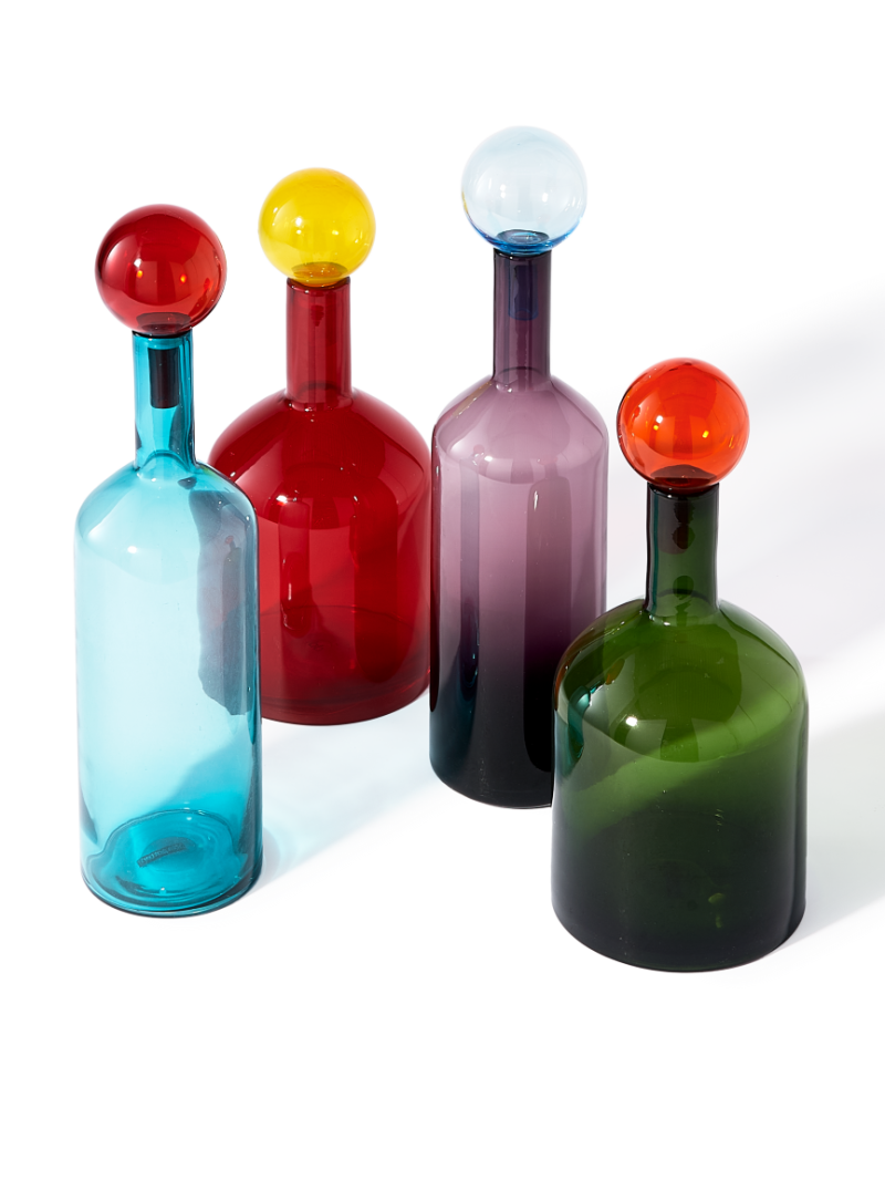 Pols Potten ensemble Bubbles & Bottles Multi Mix multicolore · vue de face