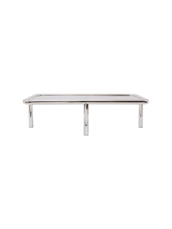 Gabrielle Paris table basse Margaux inox poli · en ambiance