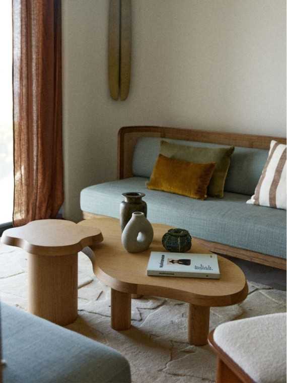 Gabrielle Paris table basse Jeanne chêne naturel · studio