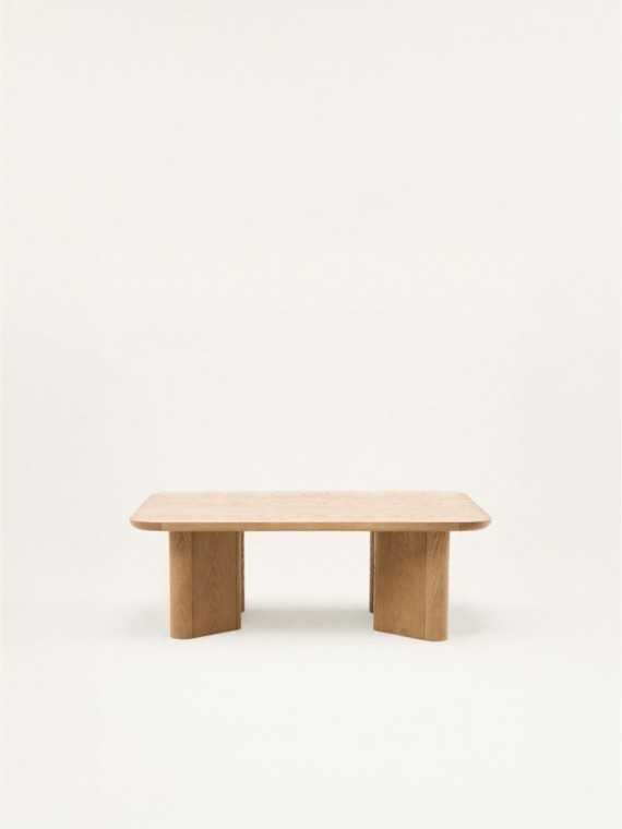 Gabrielle Paris table basse Thelma frêne naturel · vue de face
