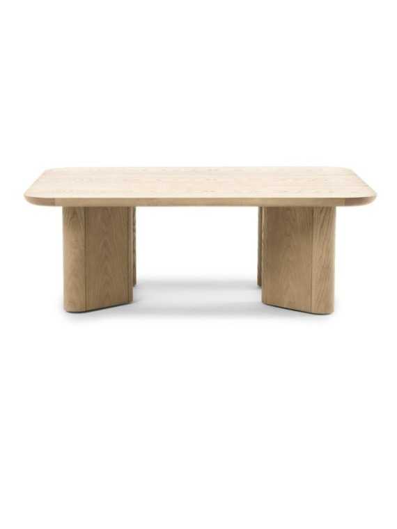 Gabrielle Paris table basse Thelma frêne naturel · vue de face