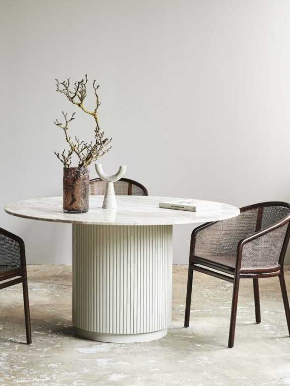 Nordal table à manger Erie ivoire · en ambiance