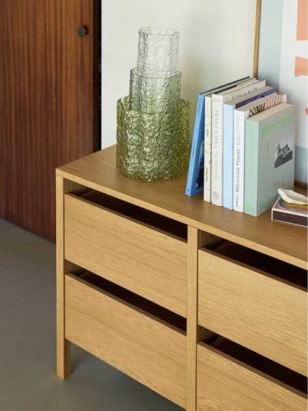 Hübsch Forma sideboard · detail view