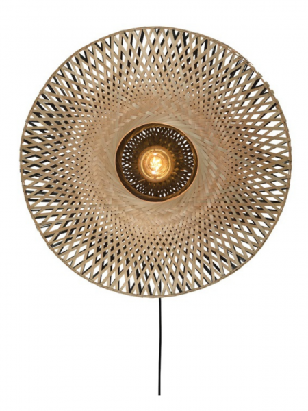 Flat bamboo wall light, Kalimantan| MBS Design
