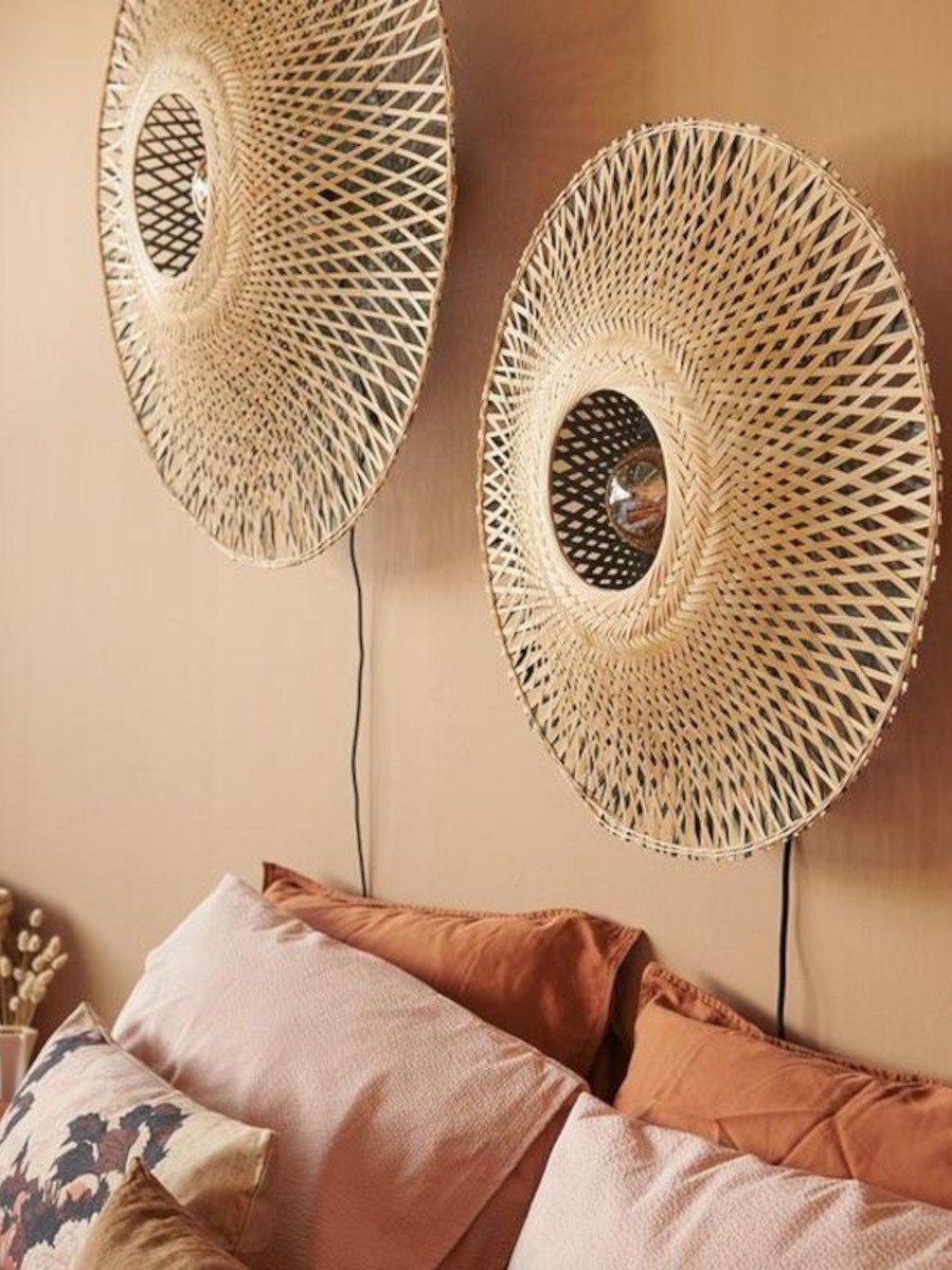 Applique murale plate en bambou,  Kalimantan | MBS Design