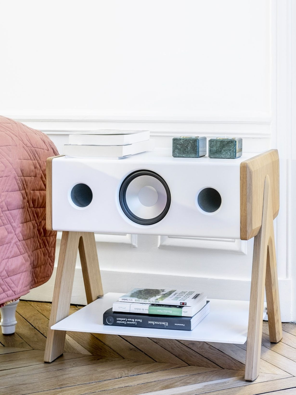 Wireless high-fidelity speaker, Cube CS Oak