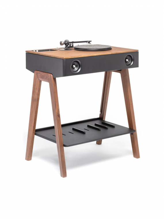 Vinyl turntable with high-fidelity speakers (reconditioned model), LX Turntable La Boite Concept