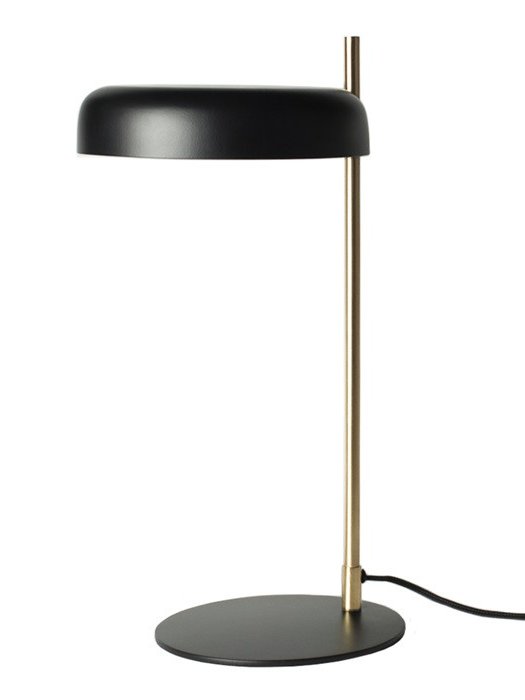 Olsson jensen, Black metal table lamp, Mario