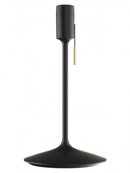 UMAGE - Lampe en plume d'oie, Eos médium rose et Champagne Table noir - MBS Design